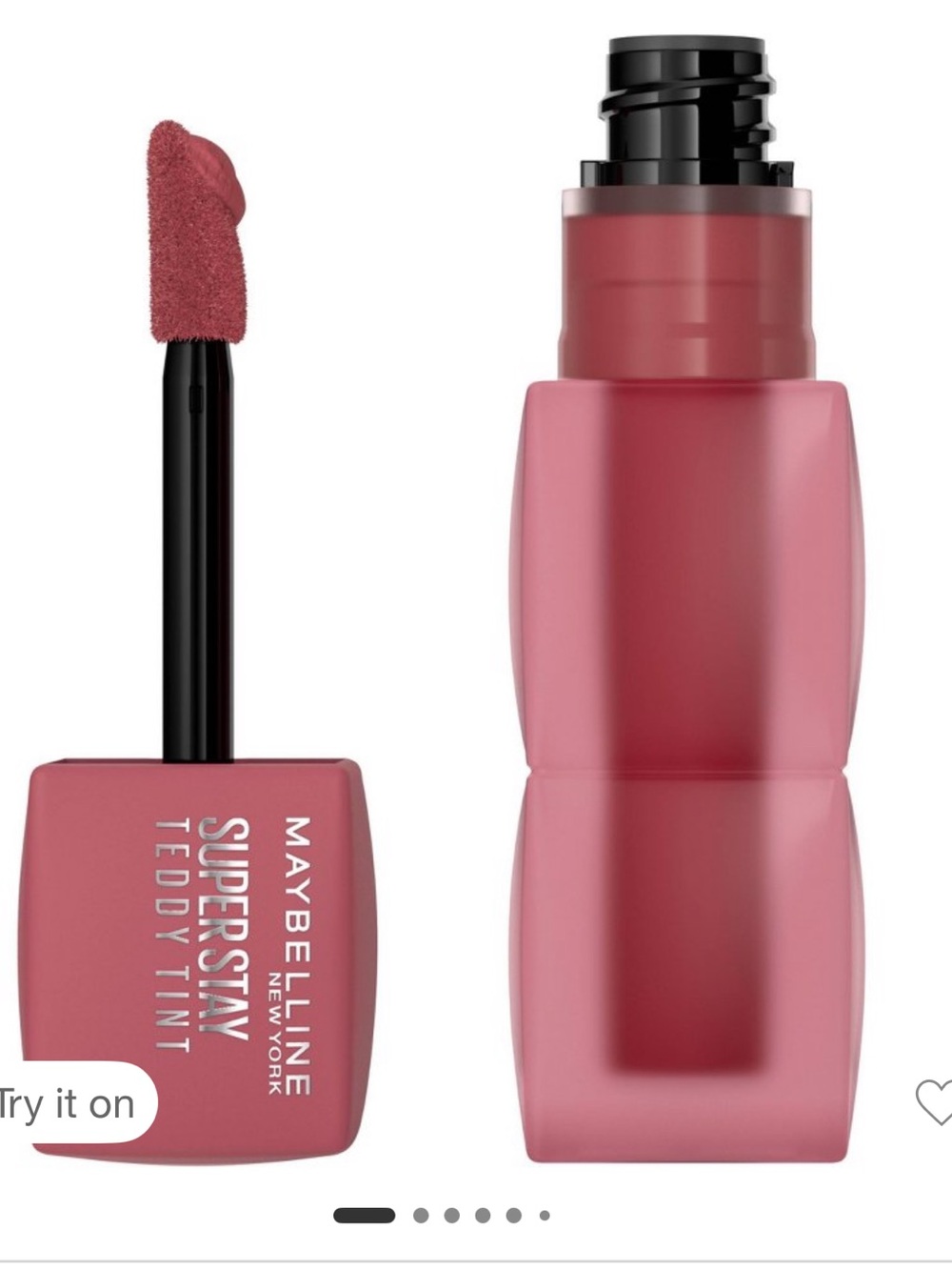 MAYBELLINE Super Stay Teddy Lip Tint Velvet Choker Matte 12HR 105 1pk New